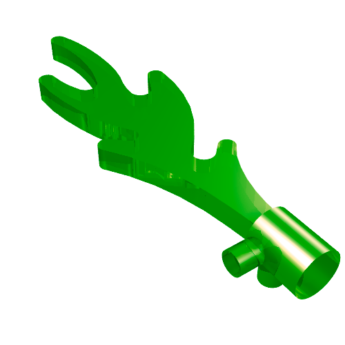 Wave / Flame Rounded with Base Pegs