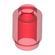Brick Round 1 x 1 Open Stud