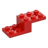 Bracket 5 x 2 x 1 1/3 with Holes, Pin Bottom