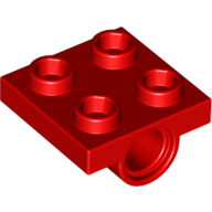 Plate Special 2 x 2 with 2 Pin Holes