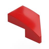 Brick Wedged, Curved 2 x 1 with Stud Notch Left