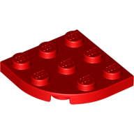 Plate Round Corner 3 x 3