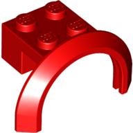Mudguard 4 x 2 1/2 x 2 with Arch Round