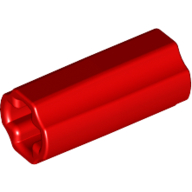 Technic Axle Connector Smooth [with x Hole + Orientation]