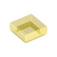 Tile 1 x 1 with Groove