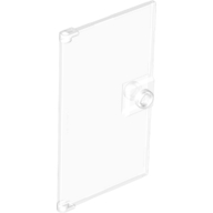 Door 1 x 4 x 6 Smooth with Chamfered Handle Plinth