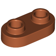 Plate Special 1 x 2 Rounded with 2 Open Studs
