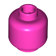 Minifig Head Plain [Blocked Open Stud]