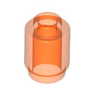 Brick Round 1 x 1 Open Stud