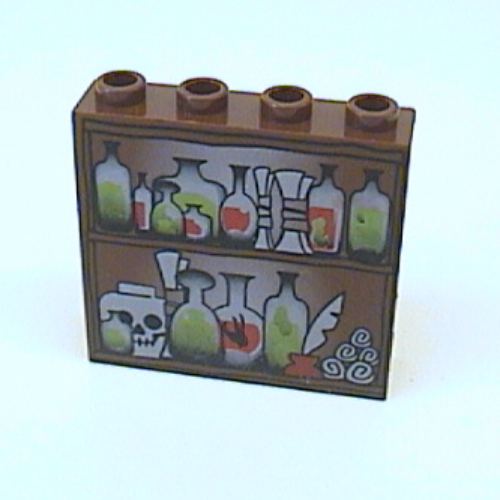 Panel 1 x 4 x 3 with Potions Print