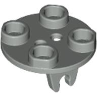 Plate, Round 2 x 2 Thin with Wheel Holder