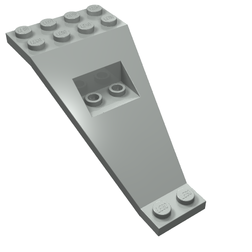 Wing Plate Bi-level 8 x 4 and 2 x 3 1/3 Down