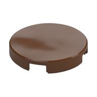 Tile Round 2 x 2 with Bottom Stud Holder