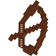 Minifig Bow with Arrow Blocky (Minecraft Bow)