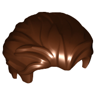 Hair Swept Back with Slight Widow's Peak and Short Side Burns [Plain]