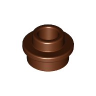 Plate Round 1 x 1 with Open Stud