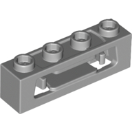 Brick Special 1 x 4 with Inside Clips (Disk Shooter)