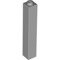 Brick 1 x 1 x 5 with Solid Stud
