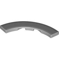Tile 4 x 4 Curved, Macaroni