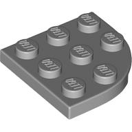 Plate Round Corner 3 x 3