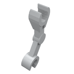 Arm Mechanical with 2 Clips [Battle Droid]