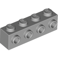 Brick Special 1 x 4 with 4 Studs on One Side
