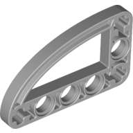 Technic Beam 3 x 5 L-Shape with Quarter Ellipse Thin