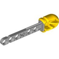 Technic Competition Arrow, Liftarm Shaft with Hollow Yellow Rubber End