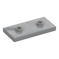 Plate Special 2 x 4 with Groove and Two Center Studs (Jumper)