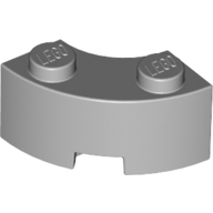 Brick, Round Corner 2 x 2 Macaroni with Stud Notch and Reinforced Underside [New Style]