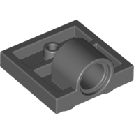 Plate Special 2 x  2 with 1 Pin Hole [Complete Underside Rib]