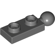 Plate Special 1 x 2 with End Towball
