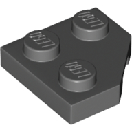 Wedge Plate 2 x 2 Cut Corner