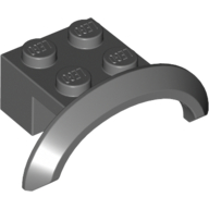 Mudguard 4 x 2 1/2 x 1 with Arch Round