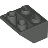 Slope Inverted 45° 2 x 2 [Ovoid Bottom Pin, Bar-sized Stud Holes]
