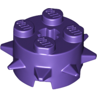 Brick Round 2 x 2 Special with Spikes